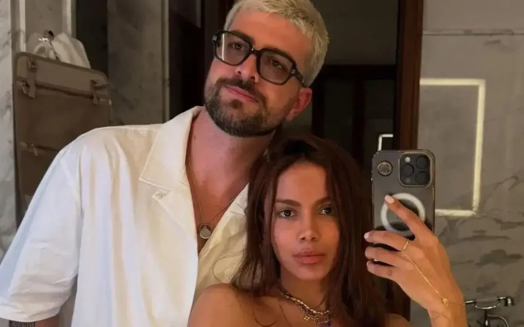 Anitta fala sobre reatar relacionamento com Ian Bortolanza: 'Ficamos de conversar'