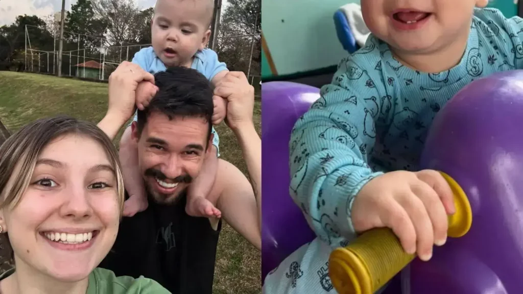 Arthur Borbas vai à escola: pai Lucas emociona com fotos e vídeo