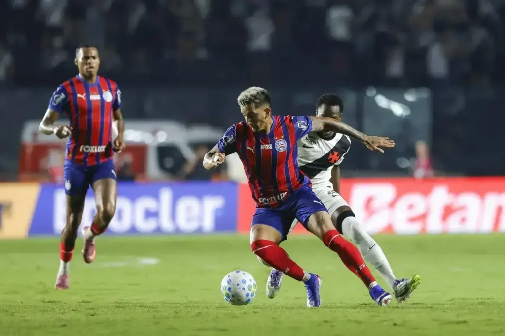 Bahia vence Vasco e mantém invencibilidade no Campeonato Brasileiro