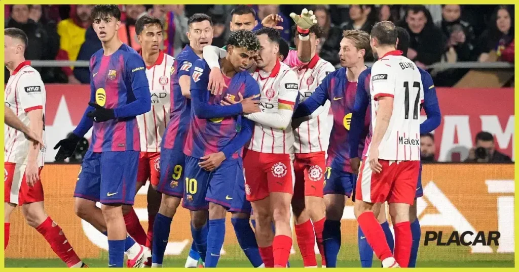 Barcelona sofre reviravolta e perde para o Girona no Campeonato Espanhol