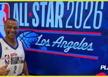 Cafu brilha no Jogo das Celebridades da NBA em Los Angeles