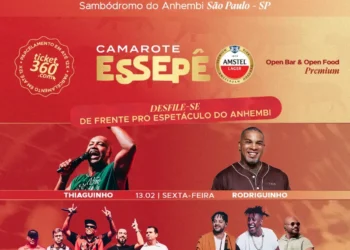 Camarote ESSEPÊ no Anhembi: shows e open bar nas noites de Carnaval 2026