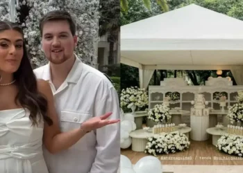 Chá revelação de Luma Cesar: decoração, lembrancinhas e a surpresa