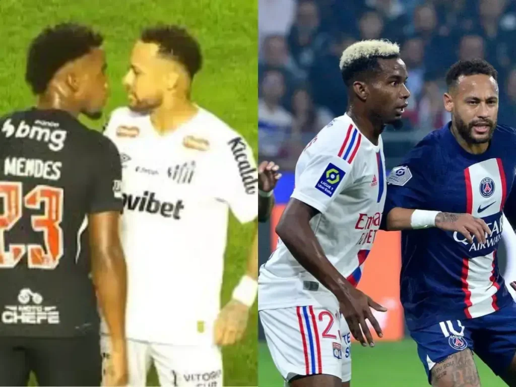Conflito em campo: Neymar brilha e provoca Thiago Mendes na vitória sobre o Vasco