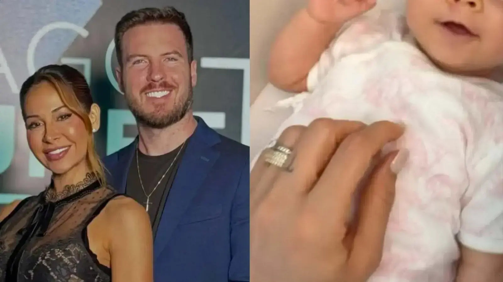 Eloah, filha de Maíra Cardi e Thiago Nigro, encanta com olhos claros