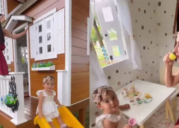 Graciele Lacerda encanta seguidores com momentos fofos da filha Clara