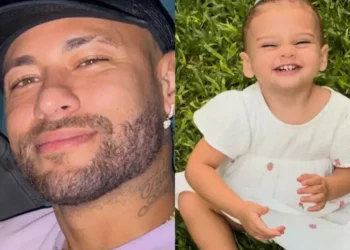 Helena, filha de Neymar, arrasa com bota galocha estilosa