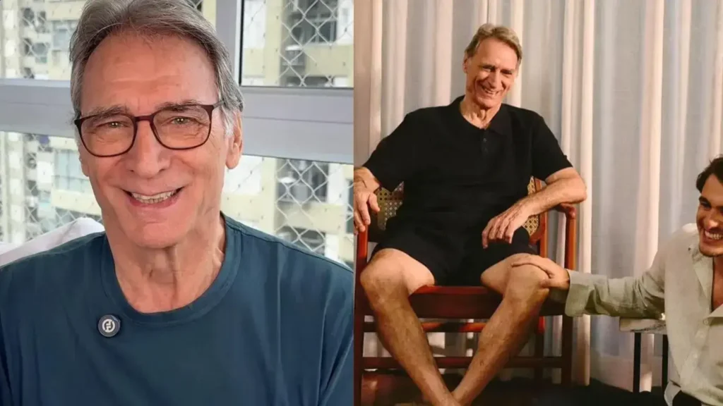 Herson Capri se recupera de infarto após declaração emocionante do filho