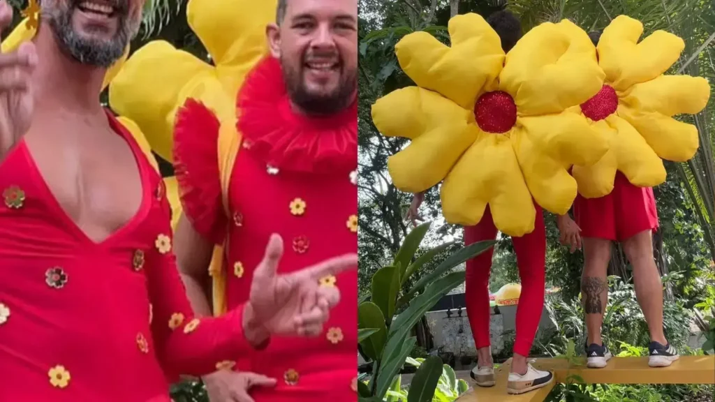 Irandhir Santos e Roberto Efrem Filho arrasam em fantasia de Carnaval 2026