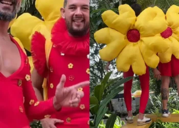 Irandhir Santos e Roberto Efrem Filho arrasam em fantasia de Carnaval 2026