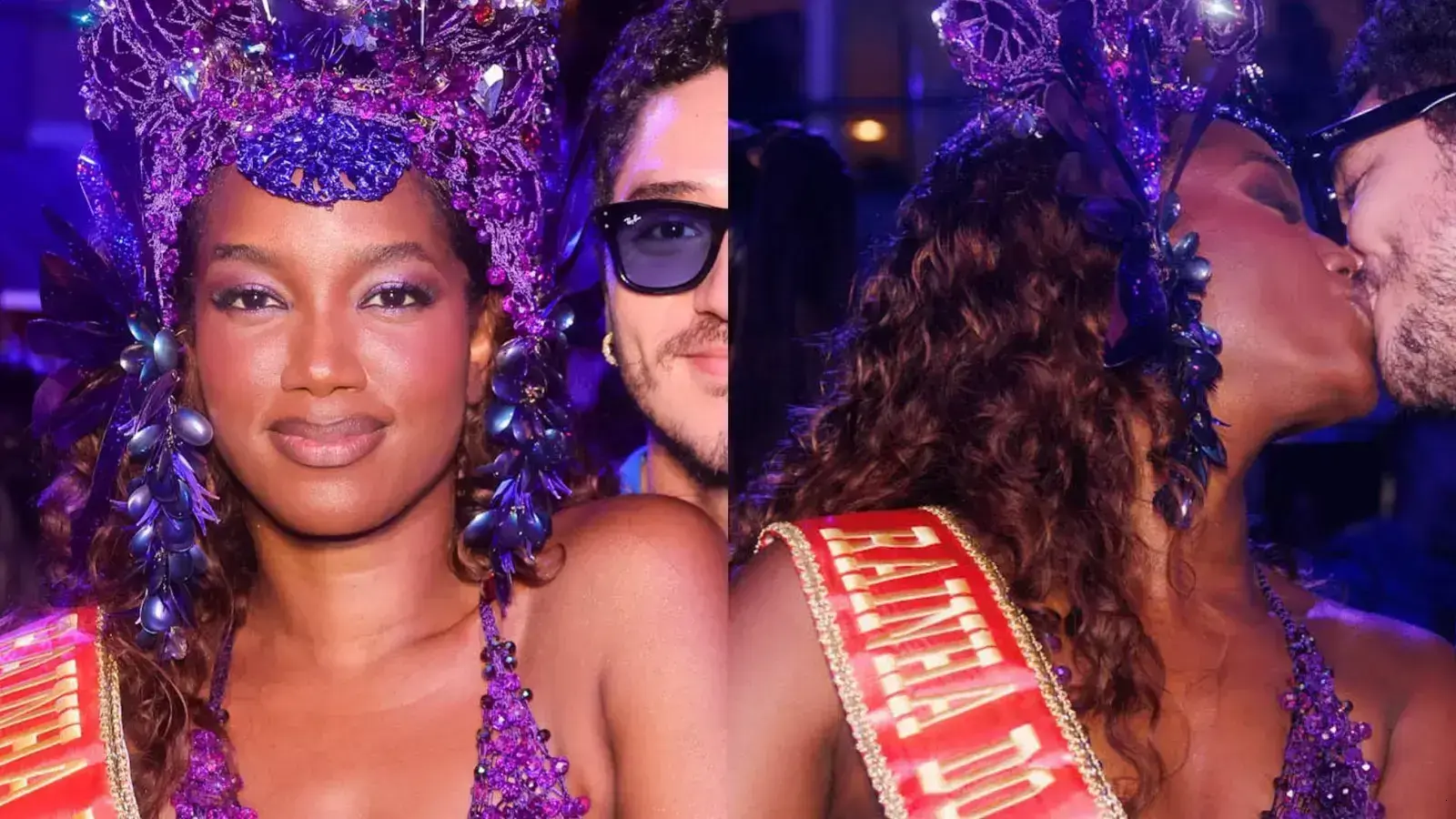 Iza e João Vitor Silva: Romance confirmado na Sapucaí durante o Carnaval