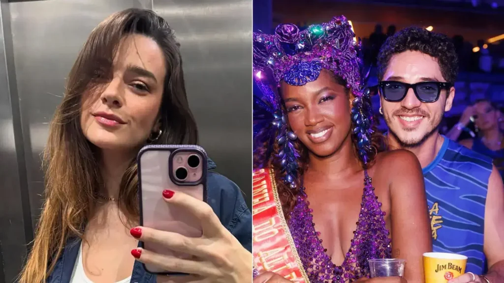 Iza e João Vitor Silva: Românticos aos beijos no Carnaval de 2026