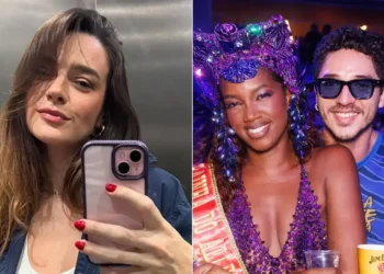 Iza e João Vitor Silva: Românticos aos beijos no Carnaval de 2026