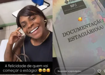 Jojo Todynho inicia estágio em direito e compartilha felicidade nas redes sociais
