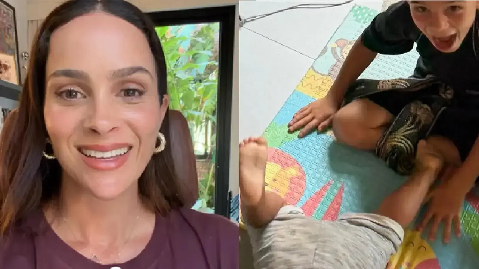 Juliano e Leticia Cazarré falam sobre a rotina com seis filhos