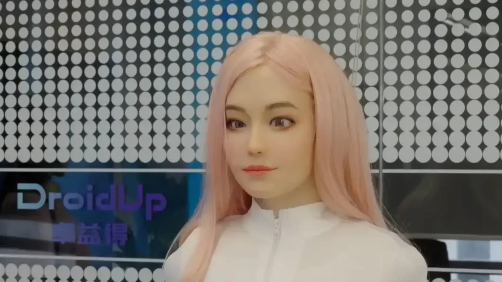 Moya: robô humanoide biomimético da Droidup chega com pele quente e preço alto
