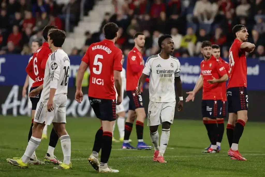 Osasuna vence Real Madrid em partida épica e encerra jejum