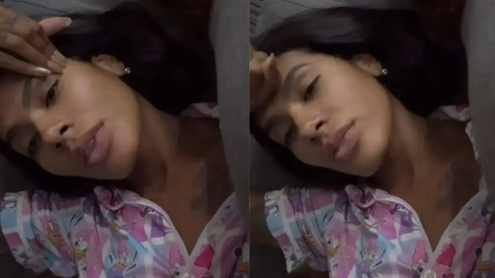 Pocah celebra aniversário da filha em festa do pijama após saúde complicada