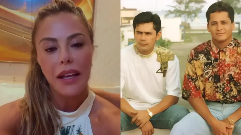 Poliana revela: Leonardo mantém túmulo de Leandro sempre impecável