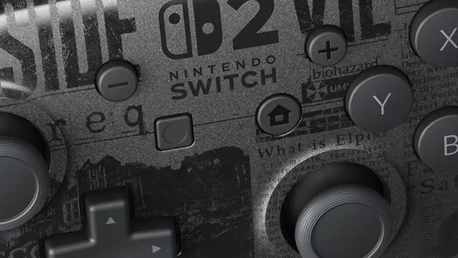 Pro Controller temático de Resident Evil Requiem chega ao Nintendo Switch 2