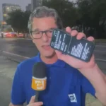 Repórter da TV Gazeta evita roubo ao vivo e surpreende telespectadores