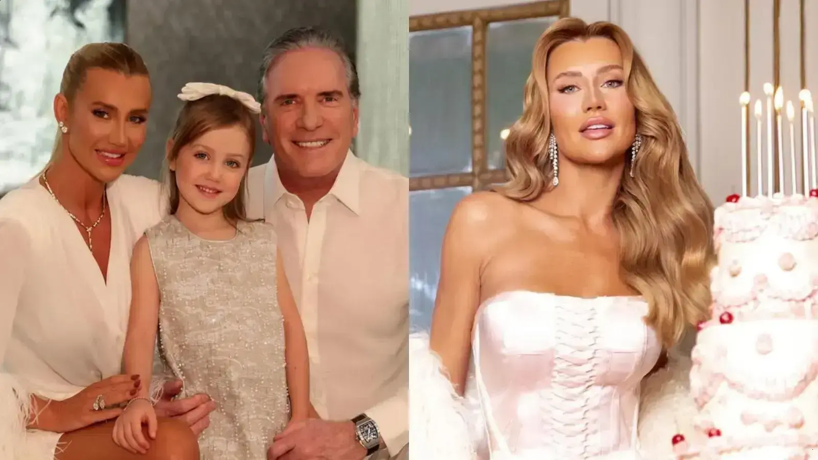 Roberto Justus celebra o aniversário de Ana Paula Siebert com mensagens emocionantes