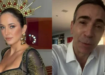 Ticiane Pinheiro arrasa em fantasia de Carnaval e deixa Tralli em choque