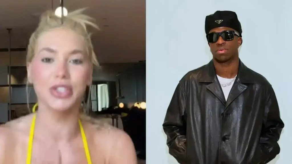 Virginia Fonseca marca território em postagem romântica de Vini Jr.