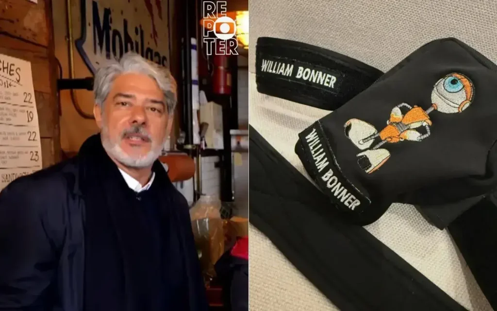 William Bonner entra no BBB 26 para promover o Globo Repórter