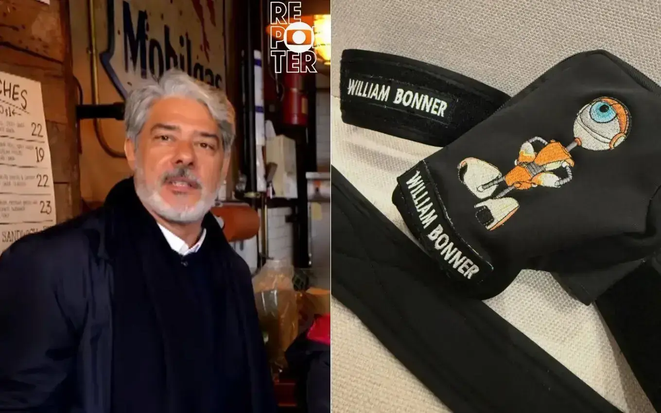 William Bonner entra no BBB 26 para promover o Globo Repórter