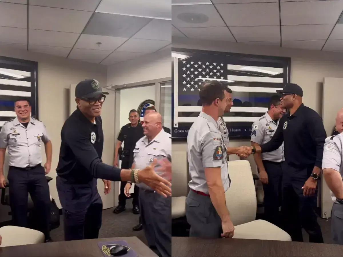 Anderson Silva se prepara para nova carreira como policial em Beverly Hills