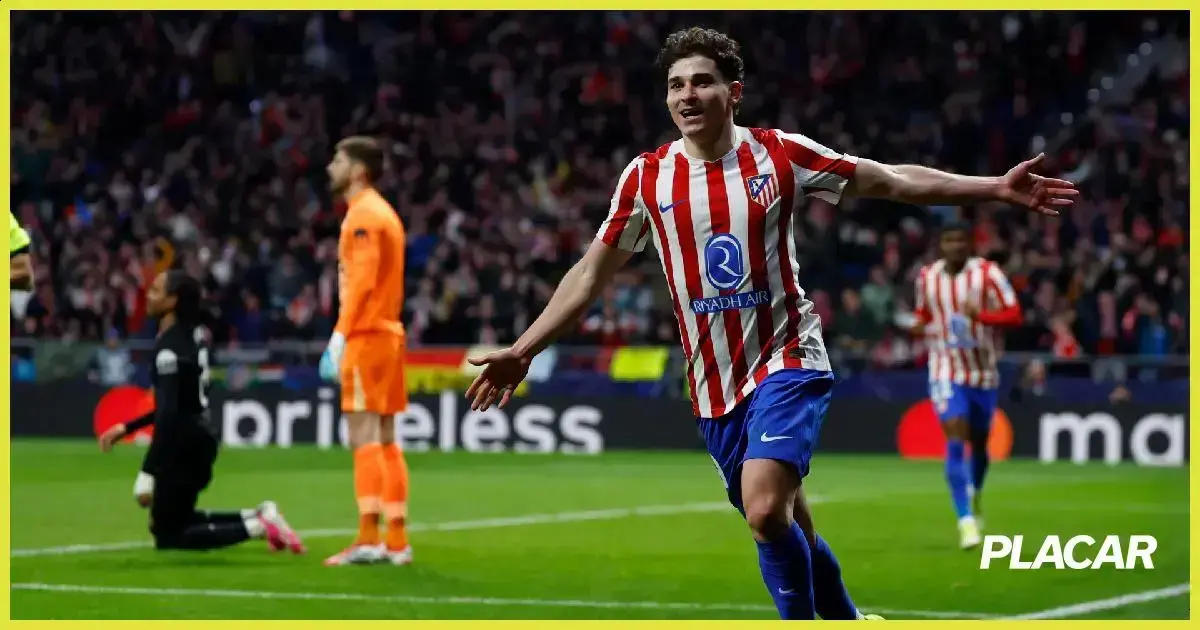 Atlético de Madrid atropela Tottenham na Champions League com goleada de 5 a 2