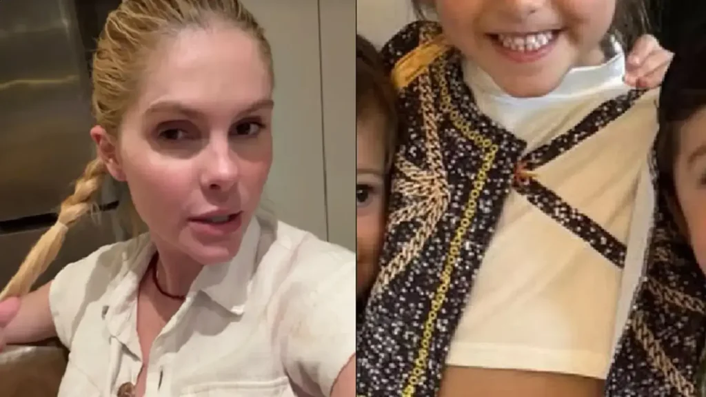 Bárbara Evans compartilha momento divertido em família com os filhos