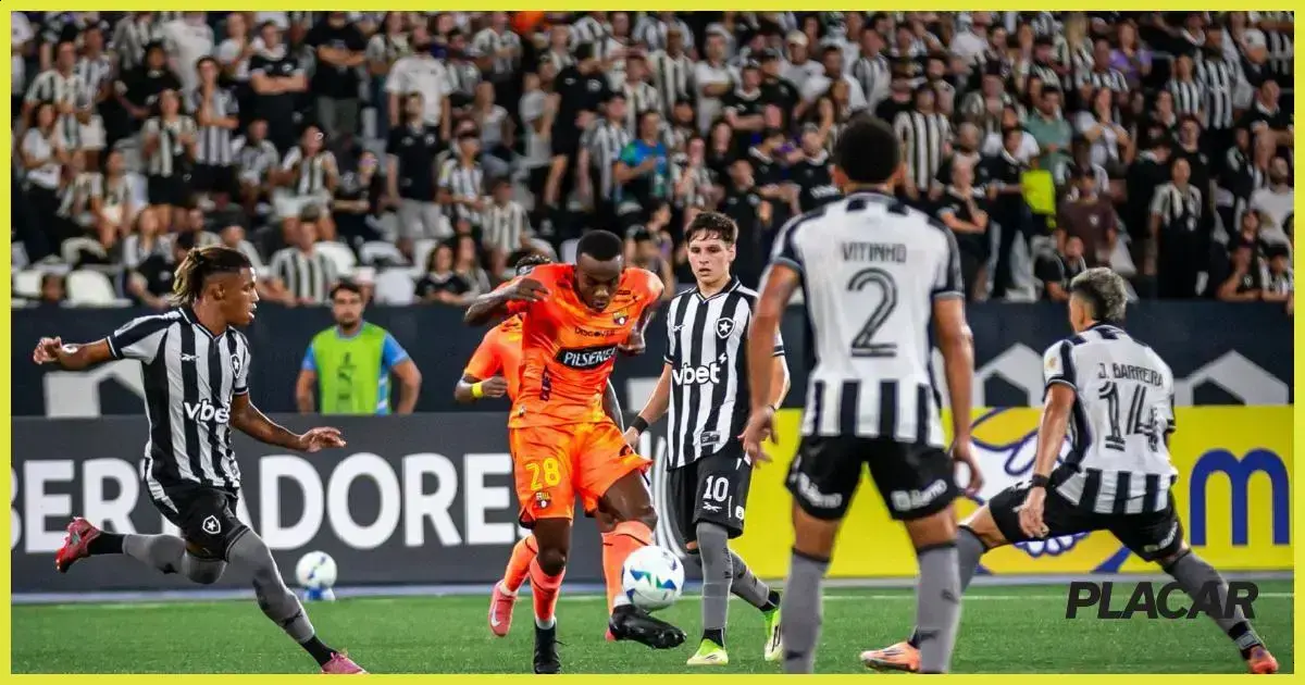 Botafogo é eliminado na pré-Libertadores após derrota para o Barcelona