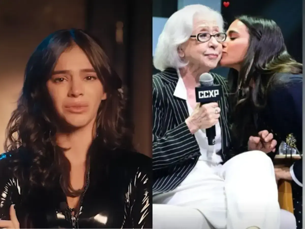 Bruna Marquezine se emociona ao falar sobre Fernanda Montenegro