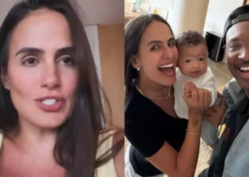 Carol Peixinho celebra os 6 meses de Bento e introdução alimentar