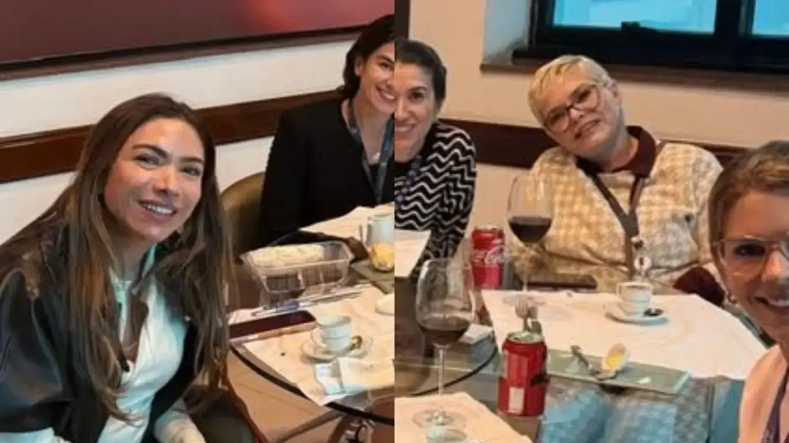 Cíntia Abravanel compartilha momento especial com irmãs em almoço