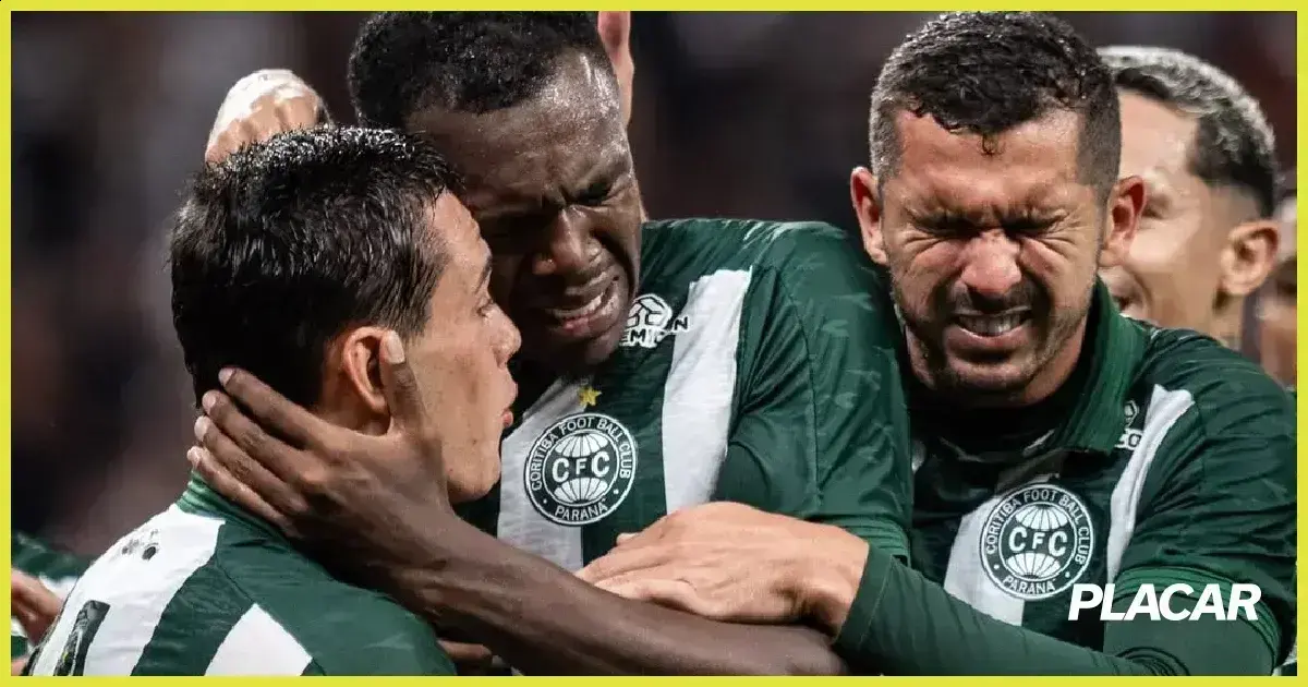 Coritiba vence Corinthians e quebra tabu de 15 anos no Brasileirão
