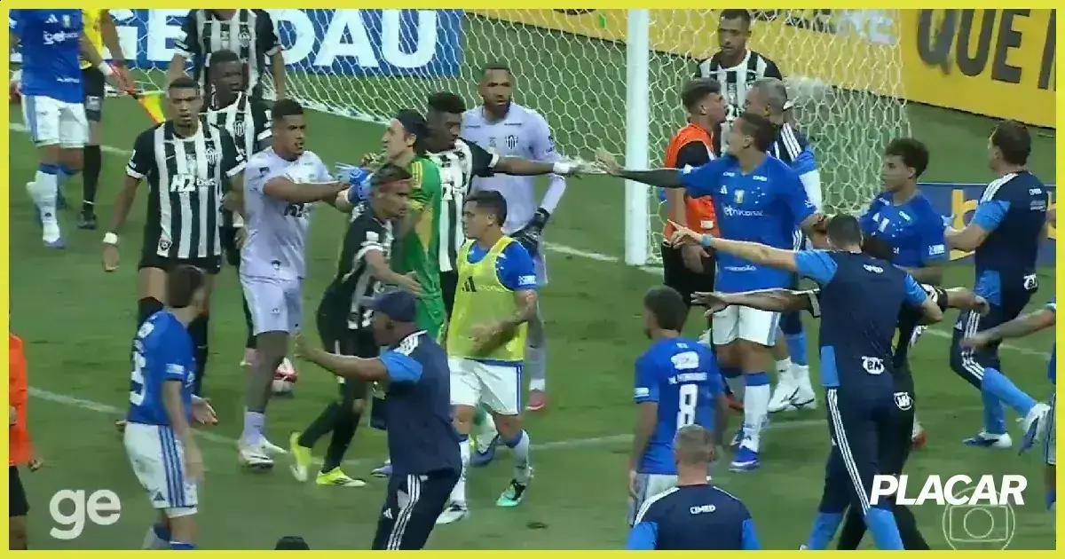 Cruzeiro e Atlético Mineiro: final marcada por recorde de expulsões