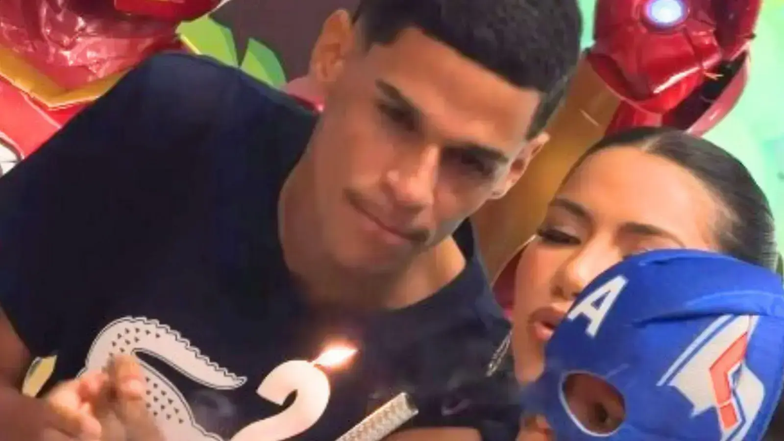 Davi Cristiano, filho de Luva de Pedreiro, completa 2 anos com festa temática