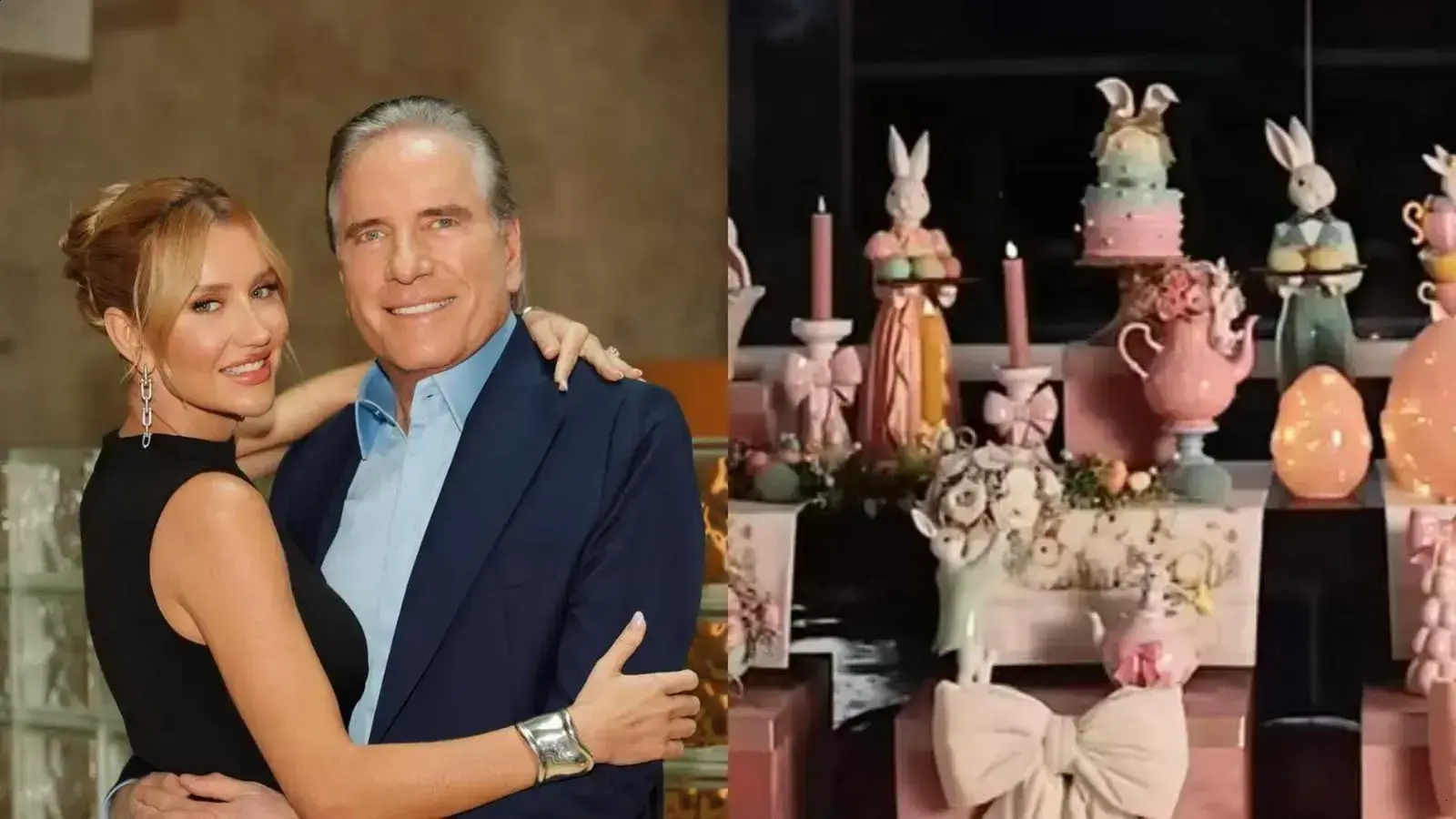 Decoração luxuosa de Páscoa de Ana Paula Siebert em São Paulo