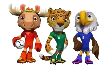 Maple, Zayu e Clutch: O Triunfo das Mascotes na Copa do Mundo 2026