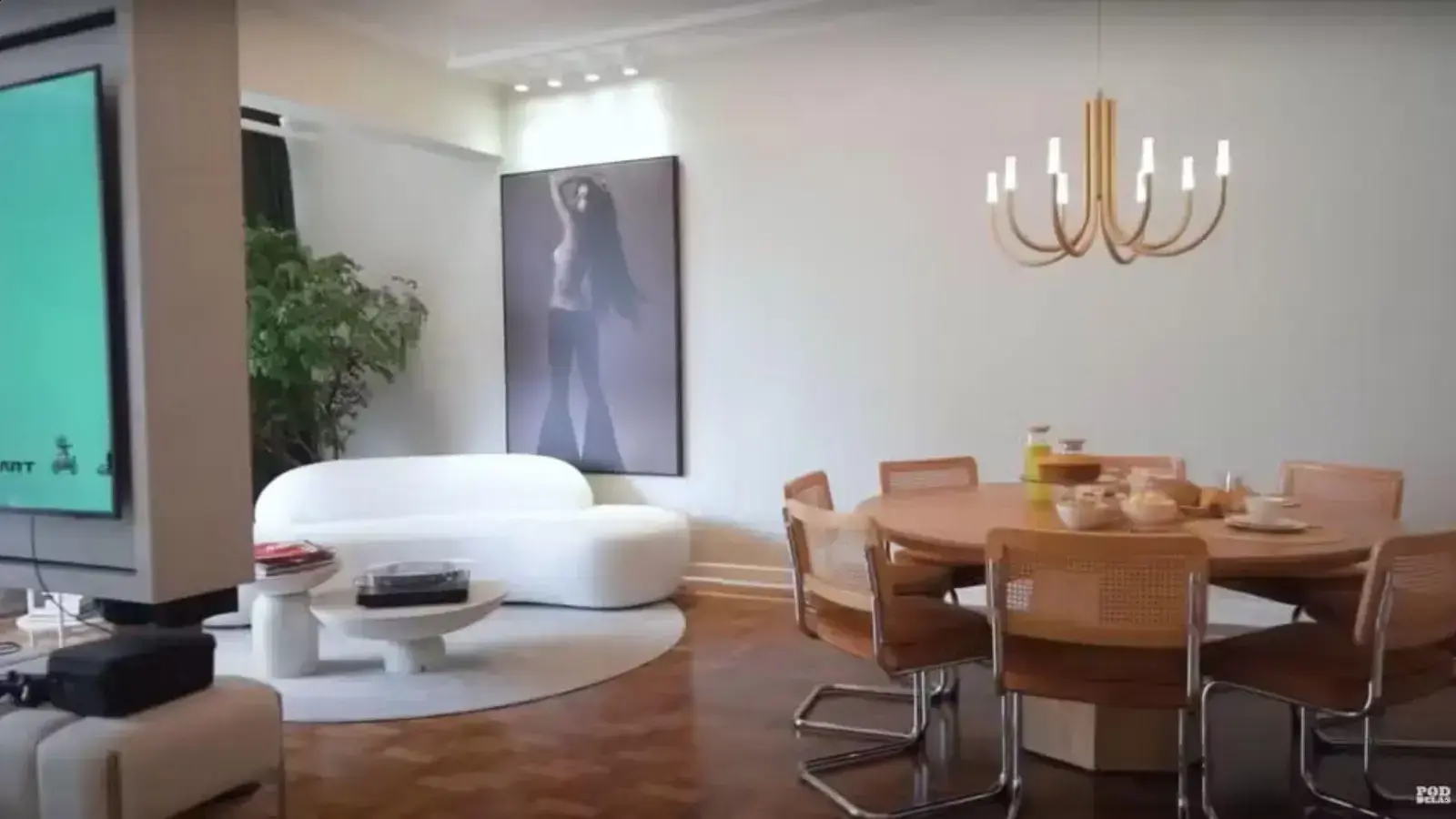 Marina Sena revela detalhes de seu aconchegante apartamento em São Paulo