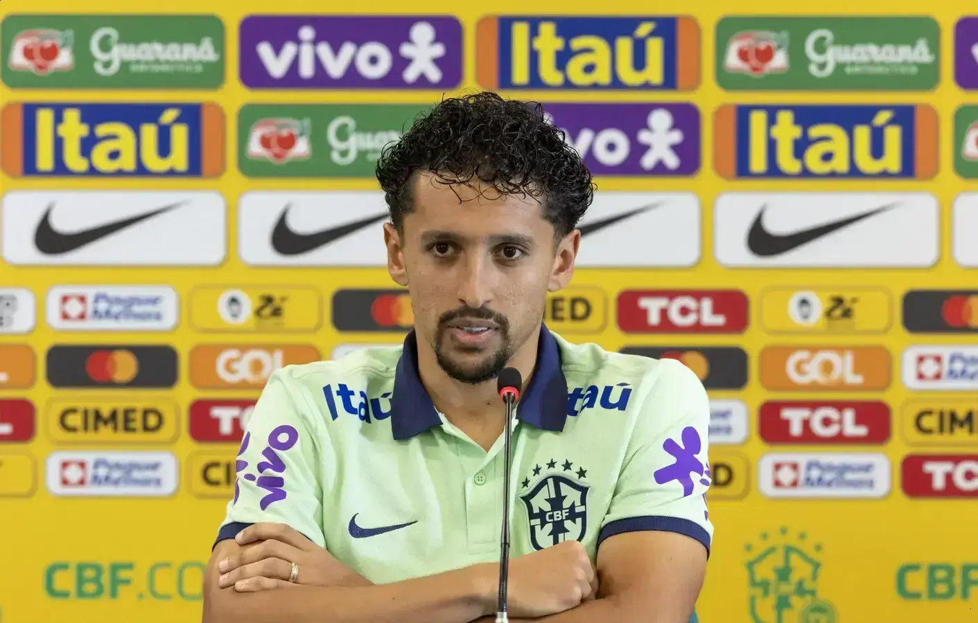 Marquinhos pode desfalcar Brasil; Léo Pereira assume titularidade