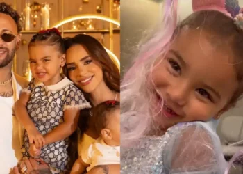 Mavie encanta Neymar em novo vídeo ao pedir sorvete