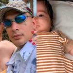 MC Guimê e Fernanda Stroschein compartilham momentos fofos com a filha Yarin