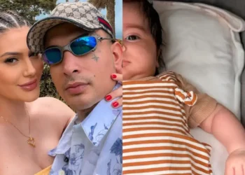 MC Guimê e Fernanda Stroschein compartilham momentos fofos com a filha Yarin