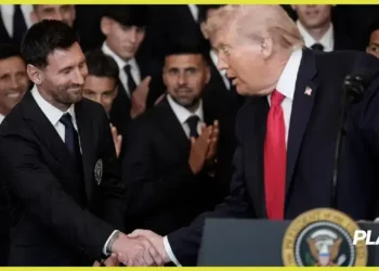 Messi e Trump se encontram durante conflitos no Oriente Médio