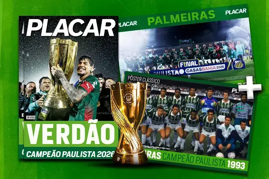 Palmeiras comemora 27º título paulista com lançamento de pôster especial