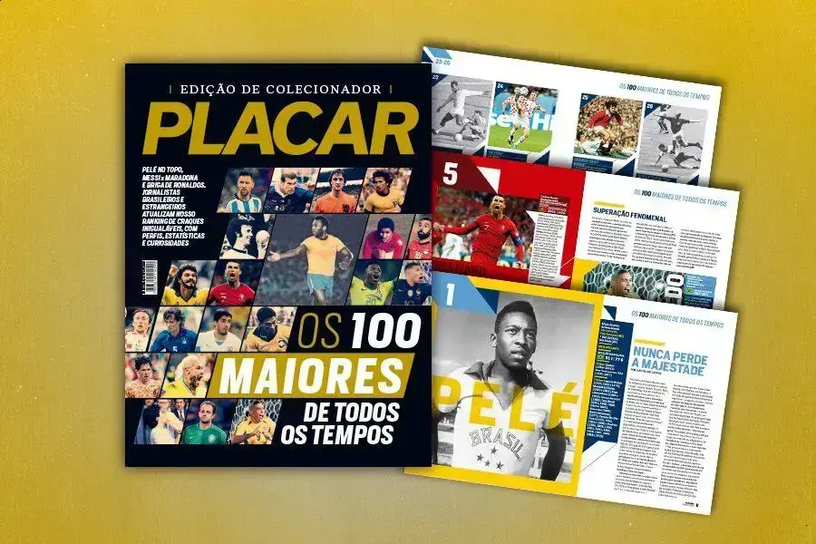 PLACAR elege os 100 maiores jogadores de todos os tempos